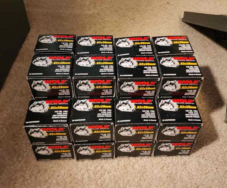 7.62x39 ammo