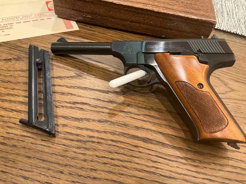 1968 Colt Huntsman .22LR Pistol Beautiful!