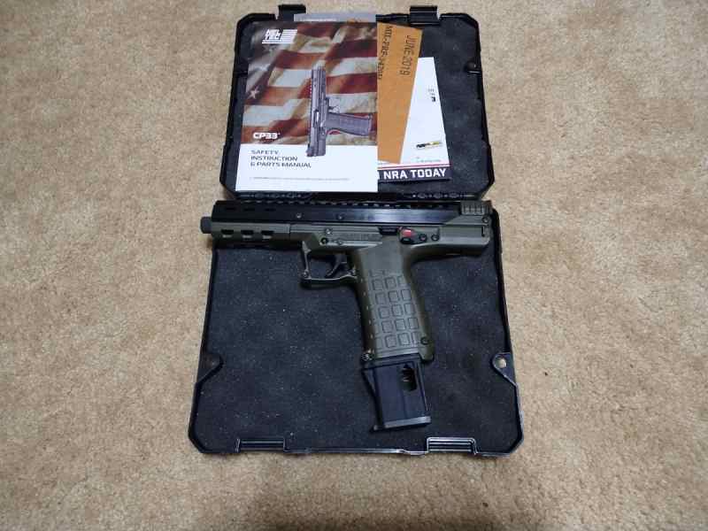 Kel-Tec CP33 22LR pistol with 50rd mag Kel-Tec OD 