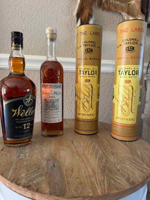 bourbon bottles for sale