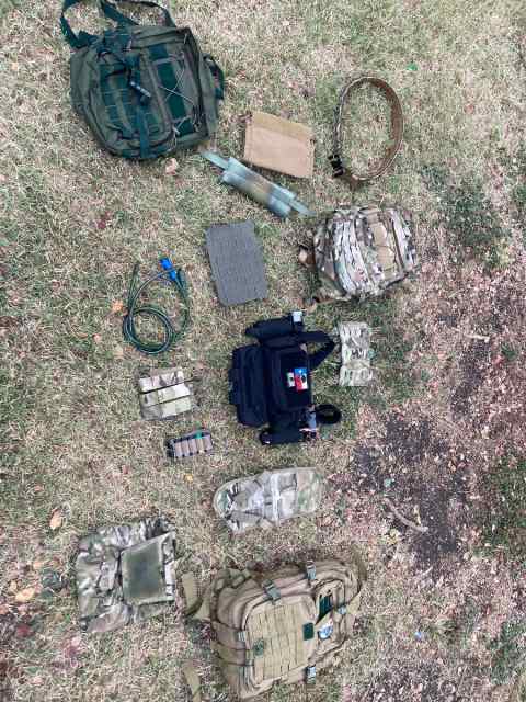 Multicam/ chest rig /gear /glock 21