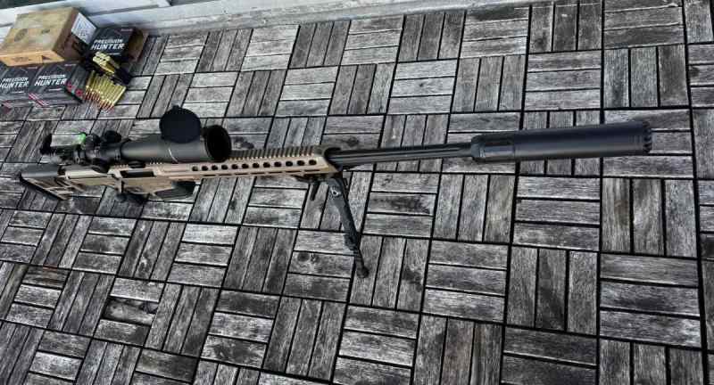 Barrett MRAD .338 Lapua w/ Leupold Mark 5HD Tremor