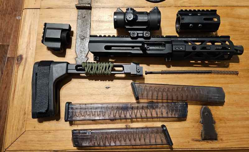 BCA 9mm Bufferless Side Charging 