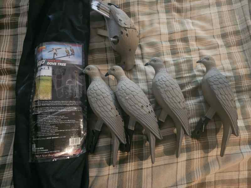 Dove kit-- case 12ga, decoys, and bucket wash $150