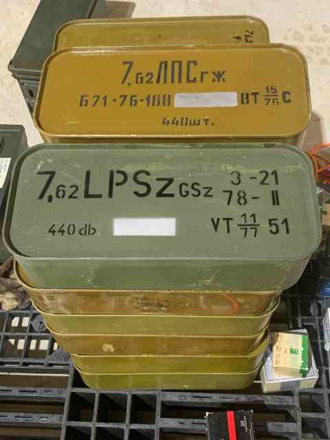 7.62x54R 440 rd Spam Cans for sale