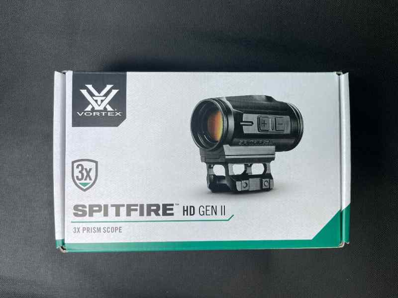 SPITFIRE HD GEN II 3X PRISM SCOPE