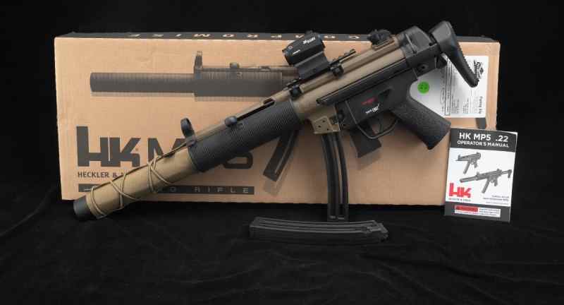 Heckler &amp; Koch (H&amp;K-HK) MP5-SD 22LR 16&quot;