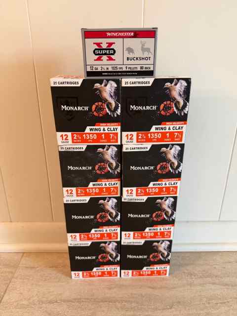 12 Gauge Shotgun Ammo 2 3/4in