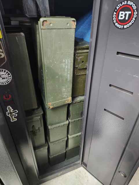 Metal Ammo Cans and Magnetic Mag Storage