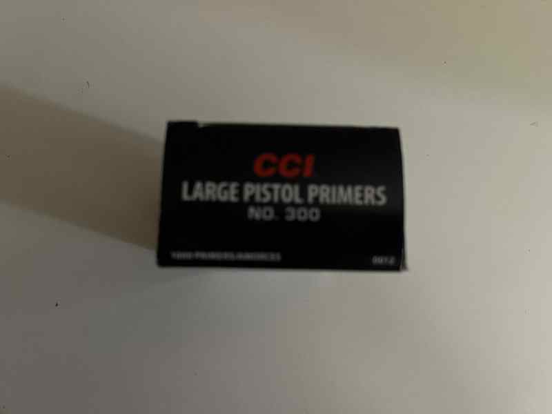 CCI  no.300 Large Pistol Primers