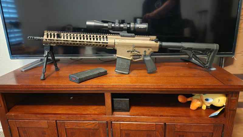POF P-308 Adjustable Gas Piston Rifle with Scope