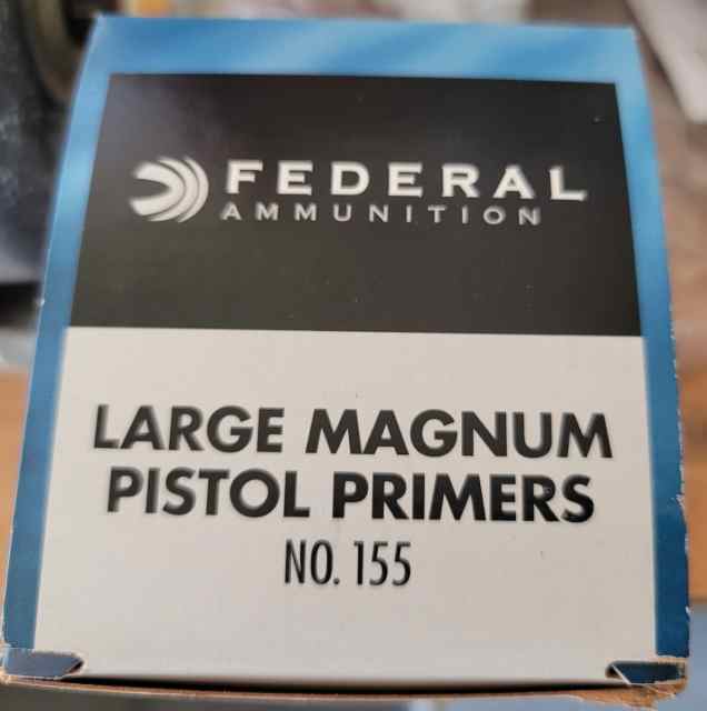 Federal Large Magnum Pistol Primers # 155