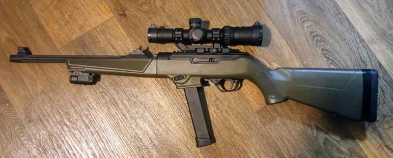 Ruger PC Carbine 9mm OD Green