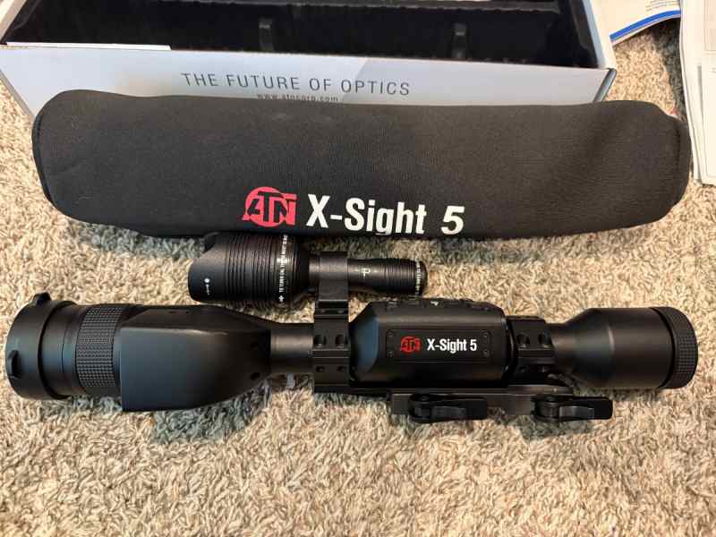 ATN x-sight 5 LRF 3-15x