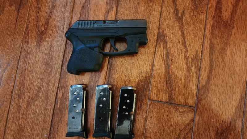 Trade Ruger LCP with Laser for Shield EZ 9MM