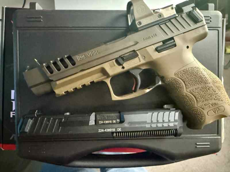 HK VP9L w/2 mags with a second new slide
