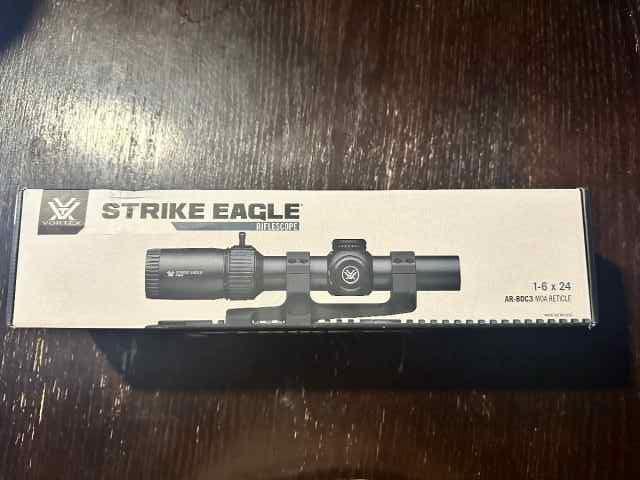 Vortex Strike Eagle 1-6x24 SFP LPVO. 