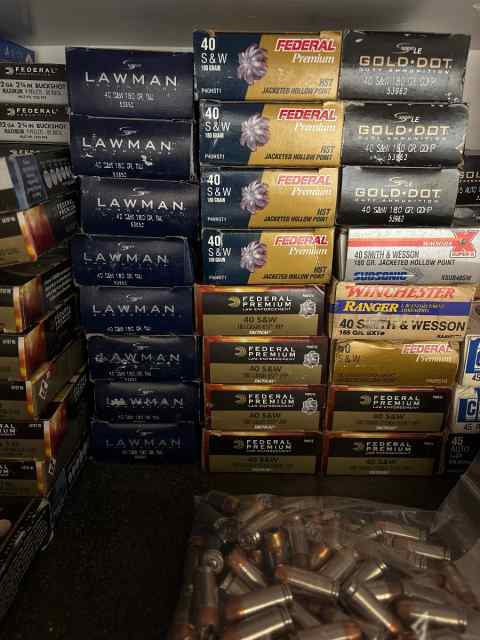 40 S&amp;W Ammunition for sale or trade 