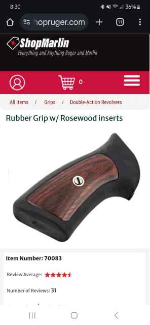 Wtb Ruger Gp100 grip