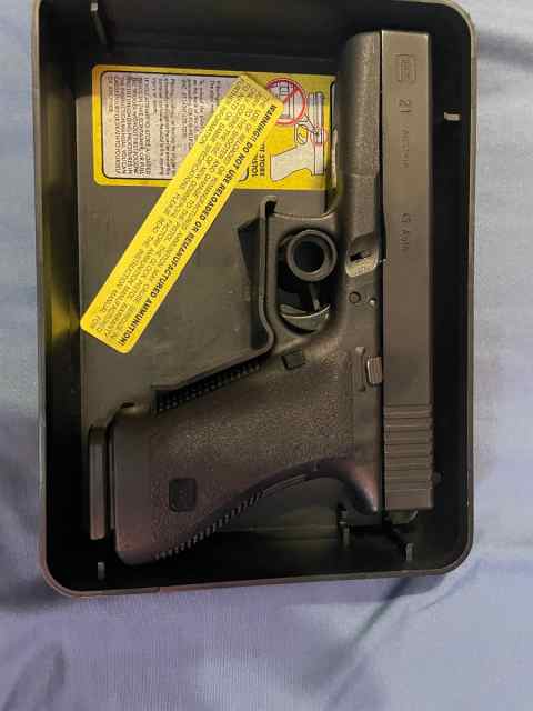 GLOCK 21 Gen 2 Collectible Tupperware 45acp