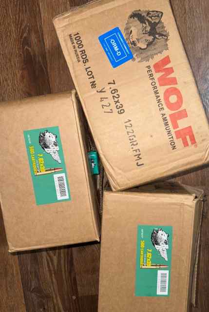 2,000 rounds of 7.62x39