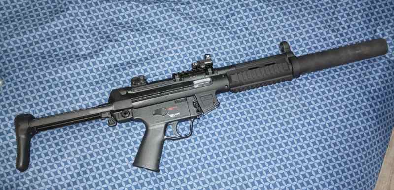 WTT HK MP5 22lr rifle for the pistol version