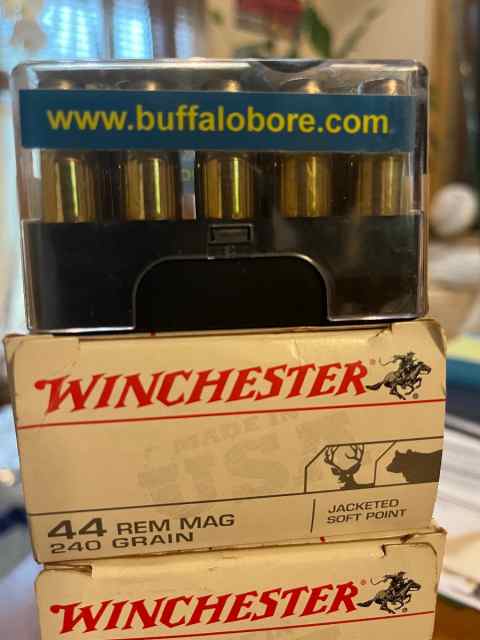 44 magnum bullets, 220 total 🤔