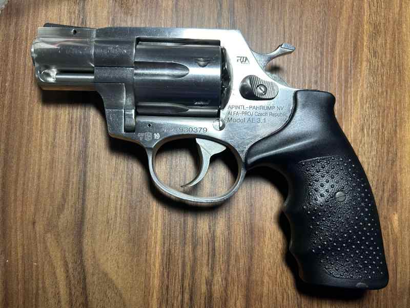 Alfa Pro J AL 3.1 6 shot SS 357 mag exc shape
