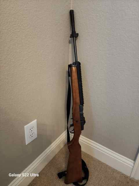 Preban mini14 with m14 flash hider &amp; bayo lug