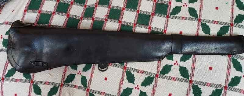 Leather scabbard 1903 bolt action rifle pree WW1