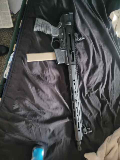9mm ar with colt adapter/ 500$