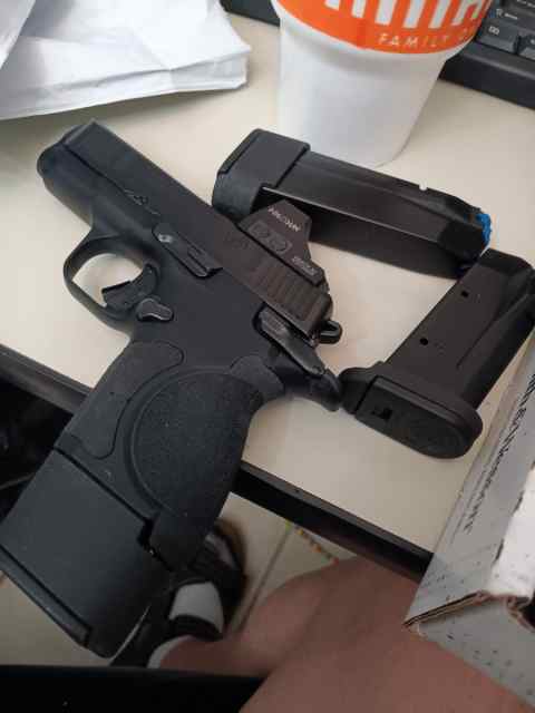 Csx series e 9mm with dot3 Lazer scope