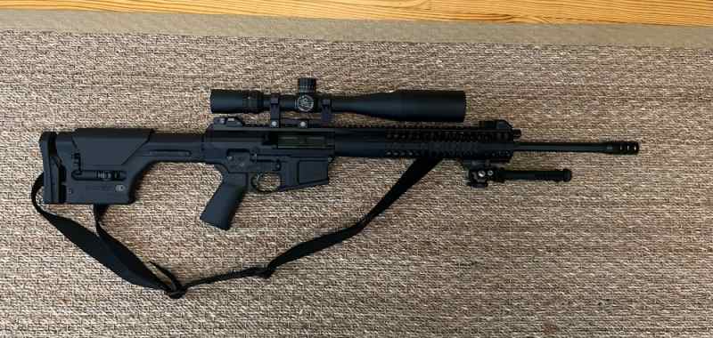 LWRC REPR 20&quot; w/ Nightforce LV.5 1000 , Night Moun