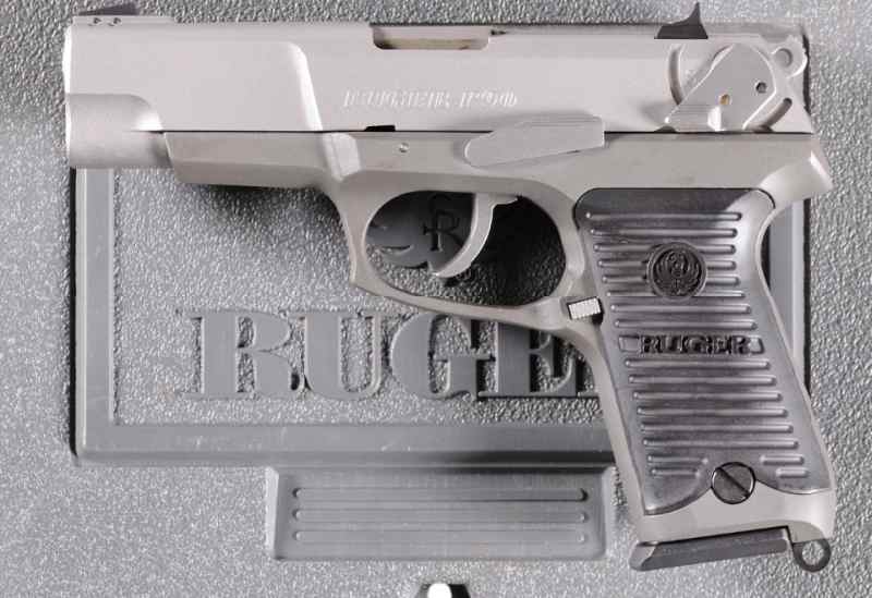 Ruger P90 .45 factory box, 2 magazines w ammo