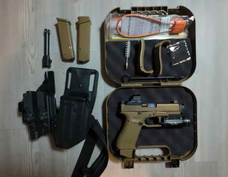 Glock 19X + Radian Ramjet/Afterburner AND MORE