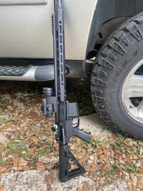 50 Beowulf, AR15, 4lb trigger.16&quot; Barrel. Anderson