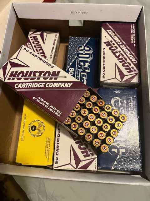 45 Long Colt cartridges