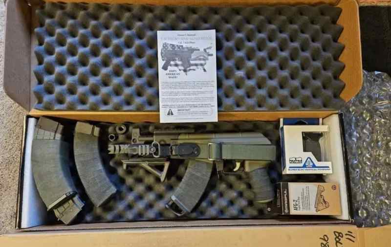 C39 MICRO MILLED 7.62x39 AK-47 Pistol Original 