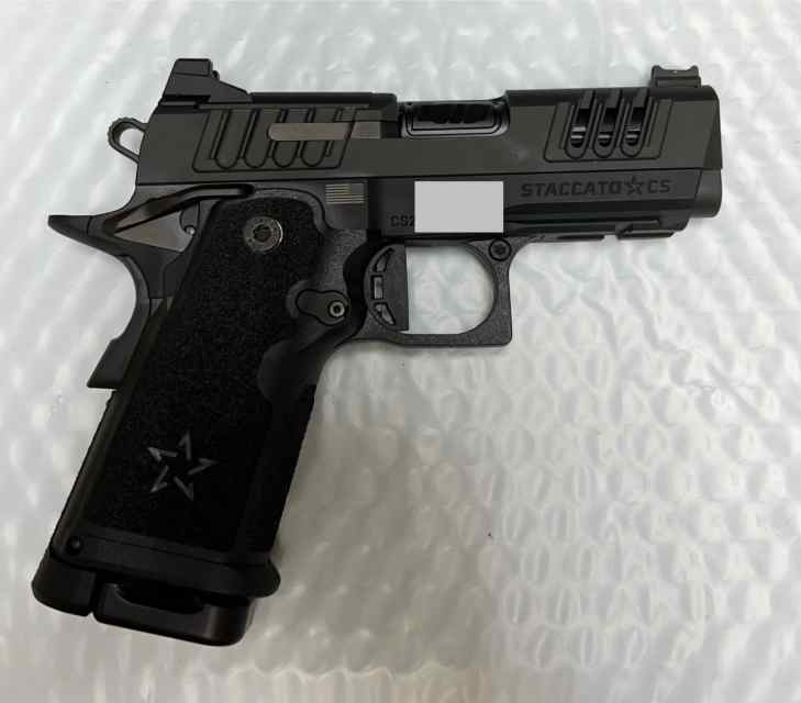 Staccato CS 9mm pistol all tricked out