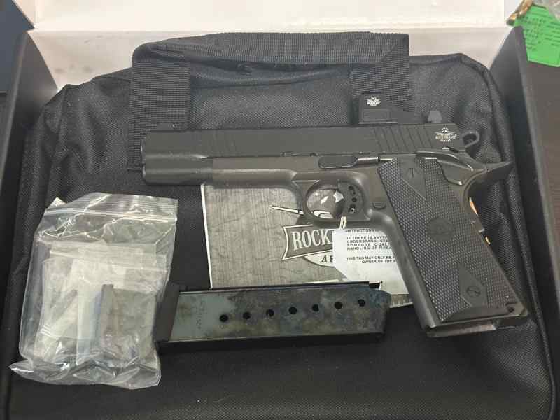 RIA .45 ACP 1911 Optics Ready w/optic