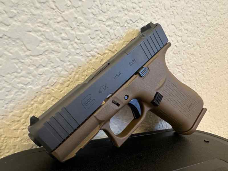 Glock 43X - FDE Frame (9mm) - New In Box