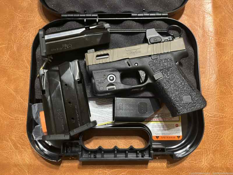 Glock 43X Vortex Defender CCW Streamlight TLR-6