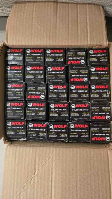 AK Ammo 7.62x39 123 Gr. 1000rds!