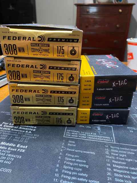 .308 match/7.62.51 nato ammo