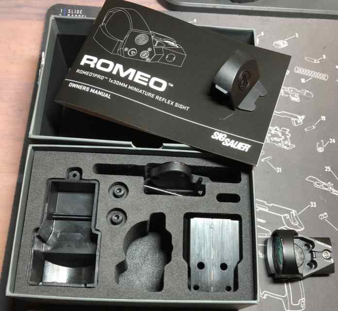 Sig Romeo 1 Pro 6 MOA Black