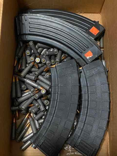 7.62 ammo &amp; 4 mags