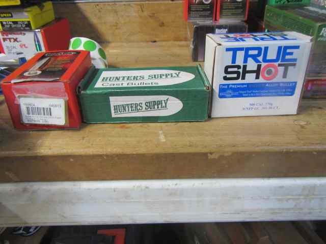50 cal Hornady, hunter true shot