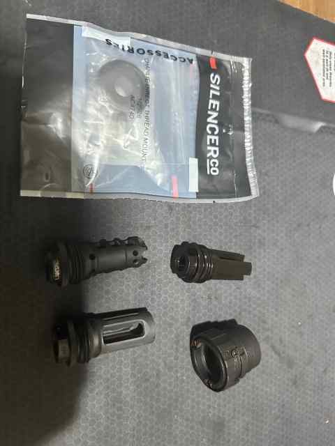 ASR muzzle devices and mounts 