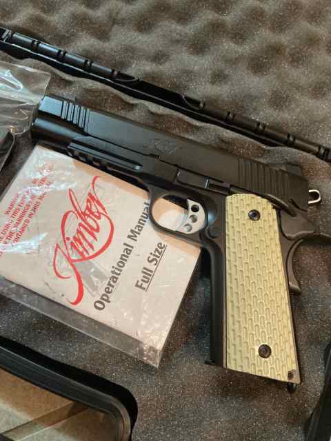 KIMBER WARRIOR 1911 HANDGUN - NEW IN BOX NEVER FIR