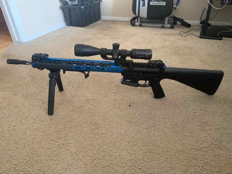 AR-15: 20in Barrel with Accessories